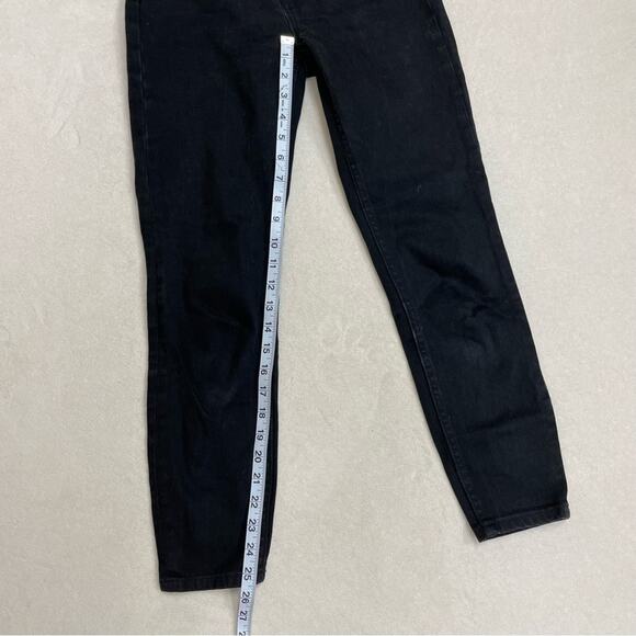 Everlane Black High Rise Ankle Jean Size 25 - Picture 6 of 6